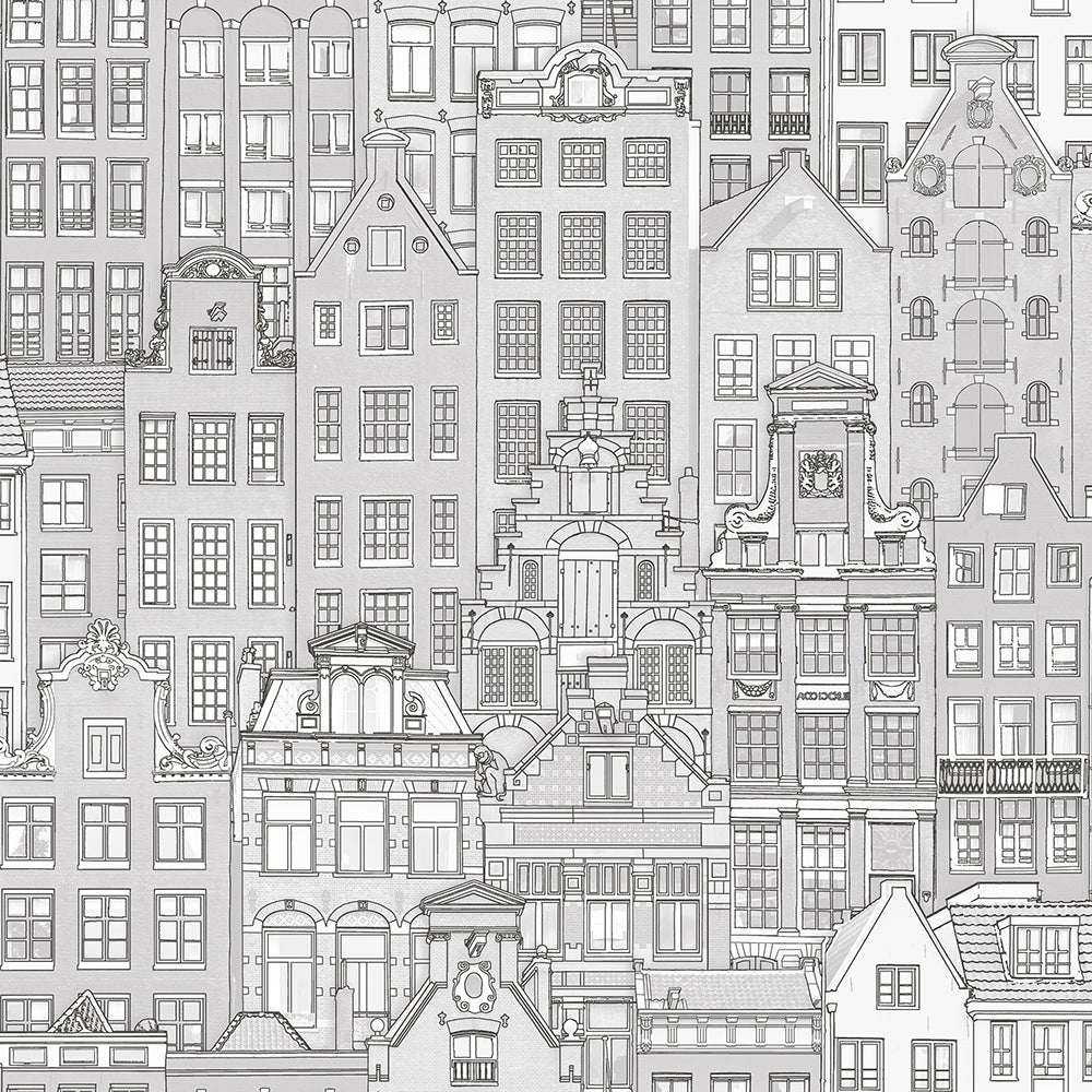 Amsterdam Houses Modern Design wallpaper - SW123115