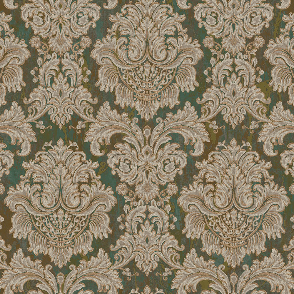 Rich baroque damask pattern - SW17807