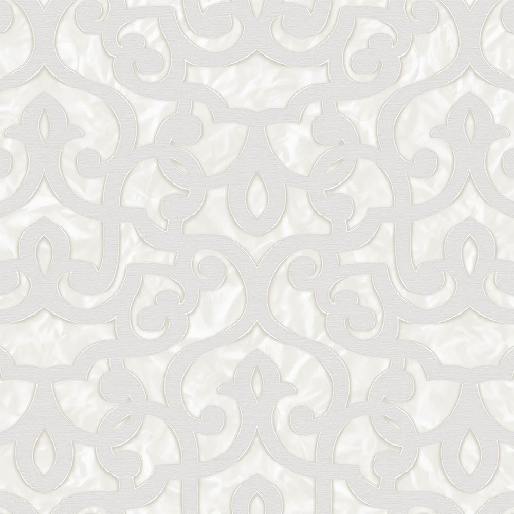 Bold neoclassical damask ornament - SW17810