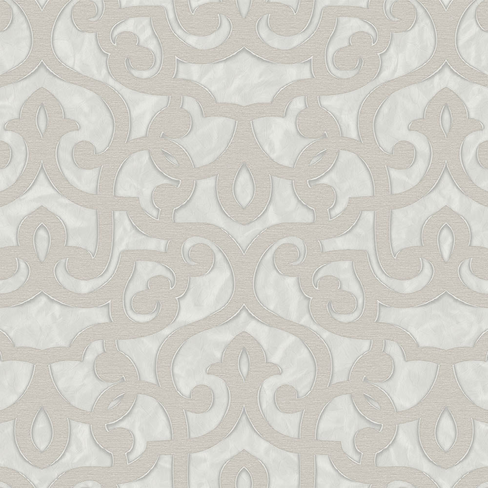 Bold neoclassical damask ornament - SW17810