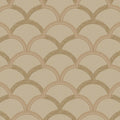 Simple waves ornament wallpaper - SW17811