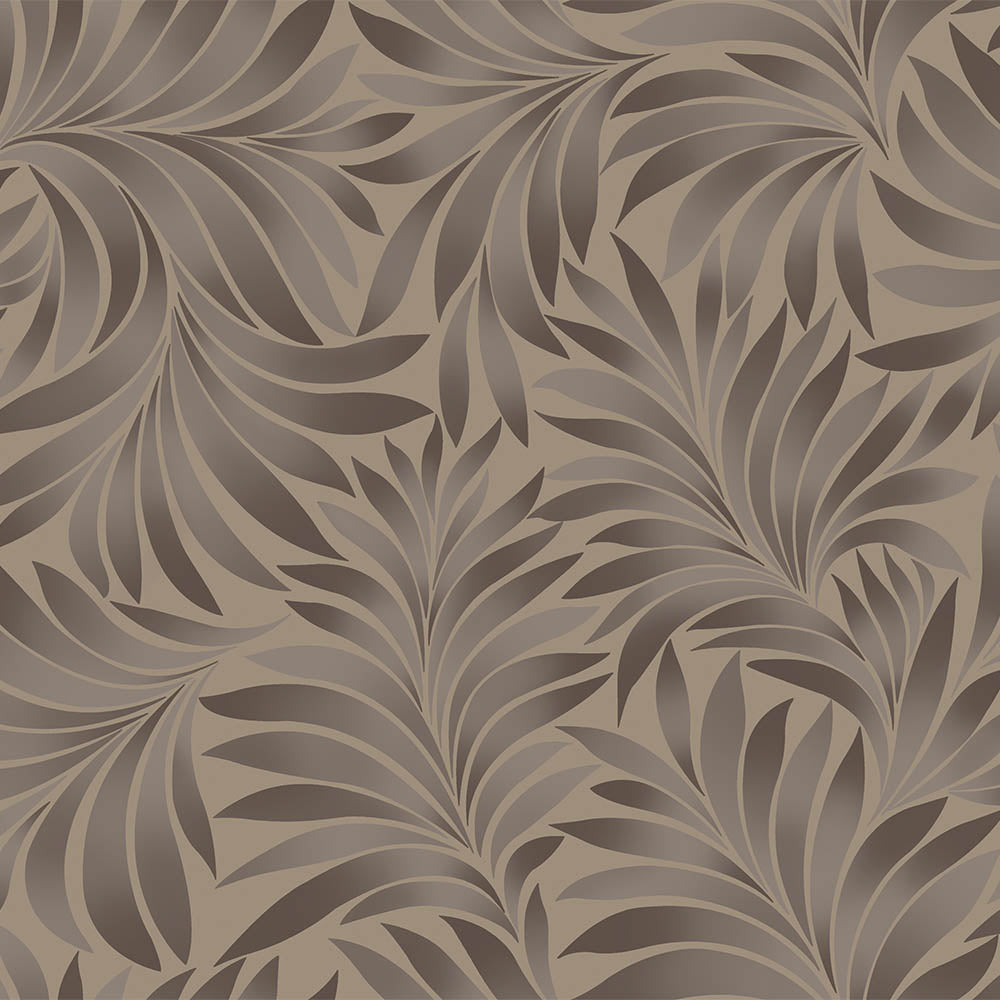 Tropical stylized leaves pattern wallpaper - SW17812