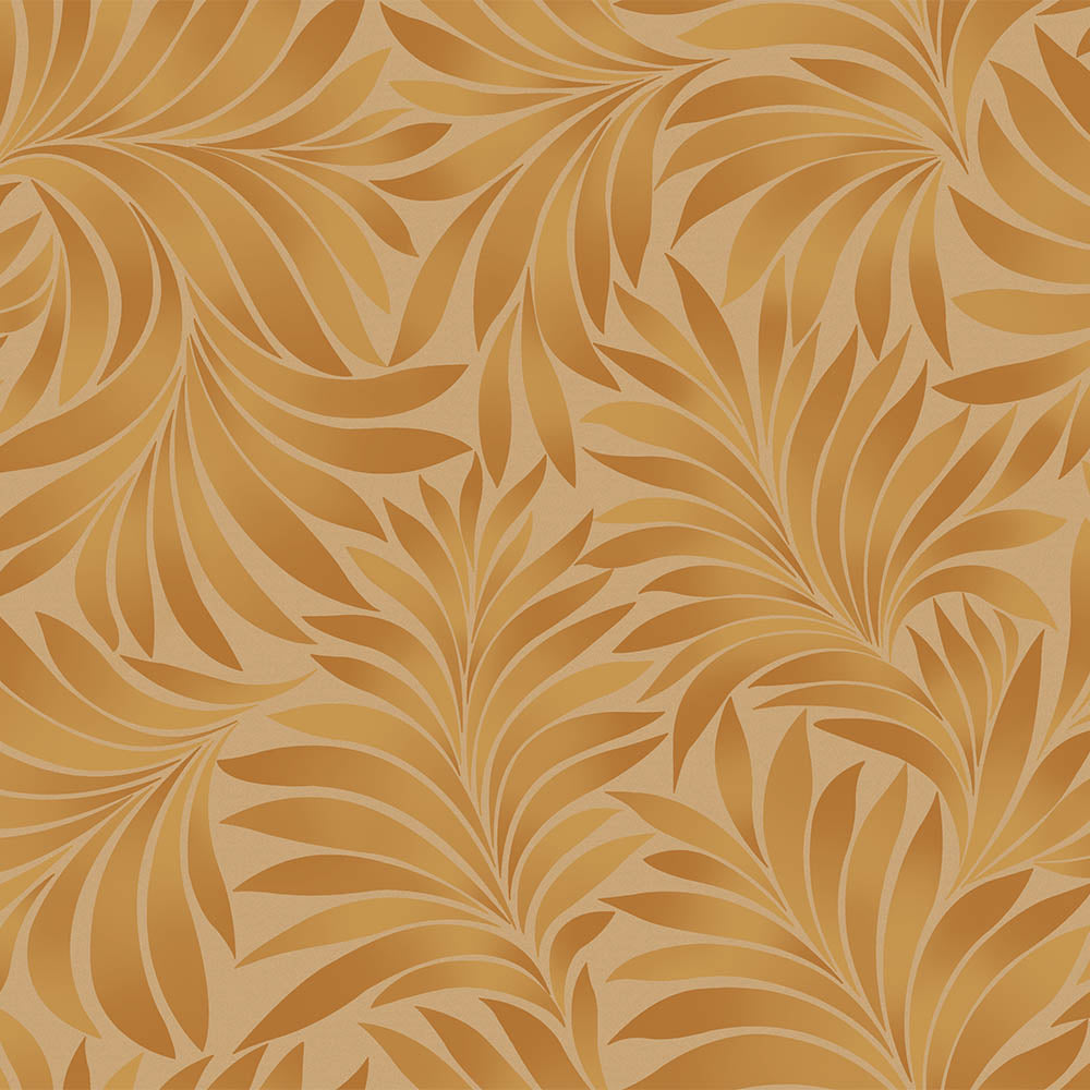 Tropical stylized leaves pattern wallpaper - SW17812