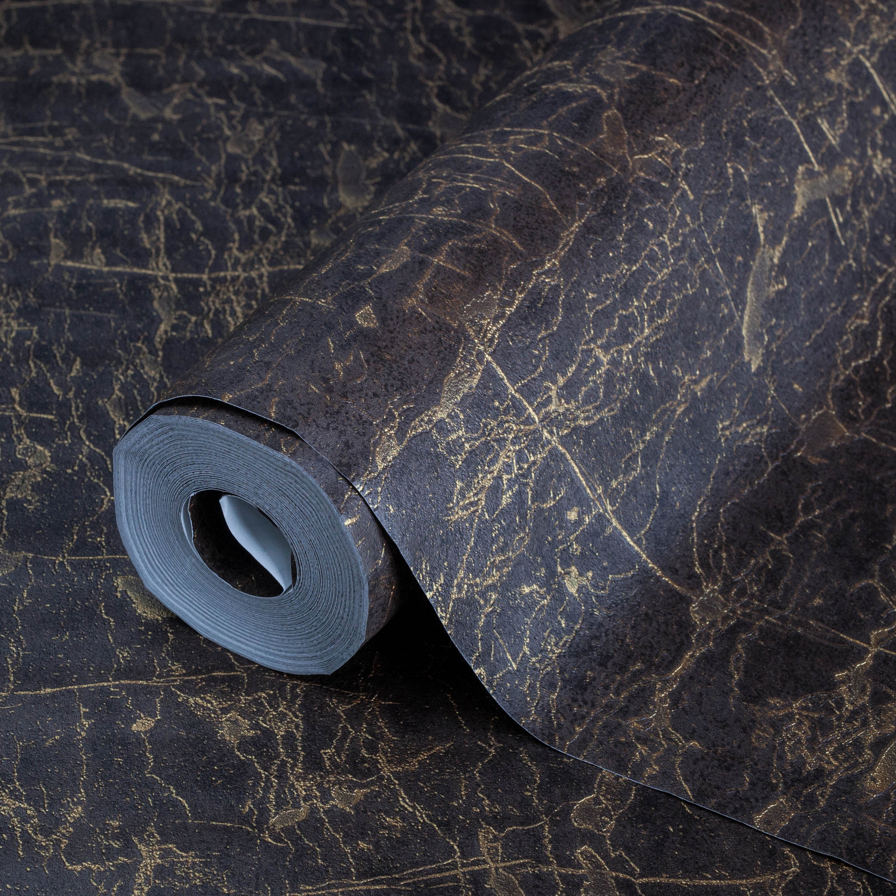Abstract Oxidized metal pattern wallpaper - SW17815