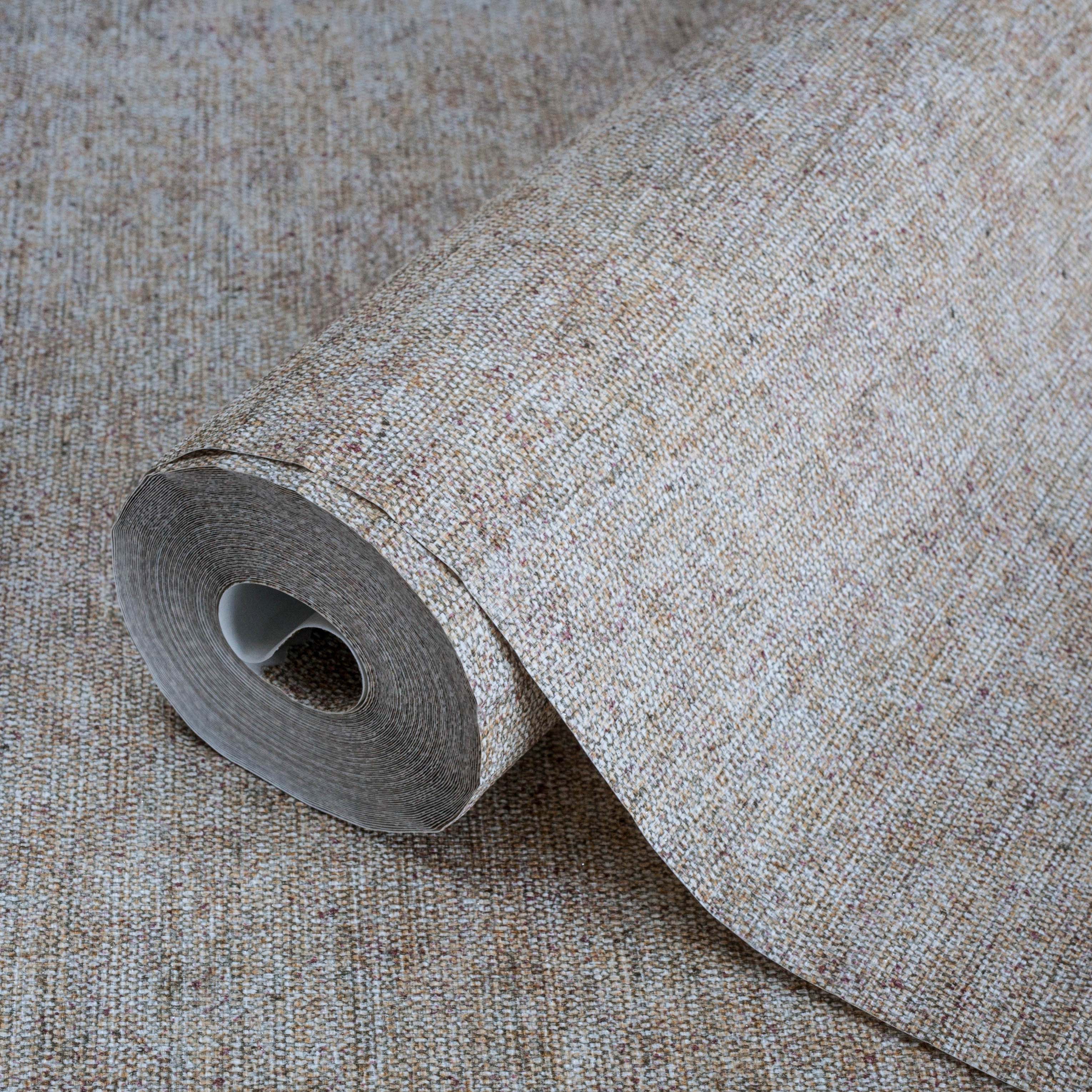 Smooth linen textile texture wallpaper - SW17816