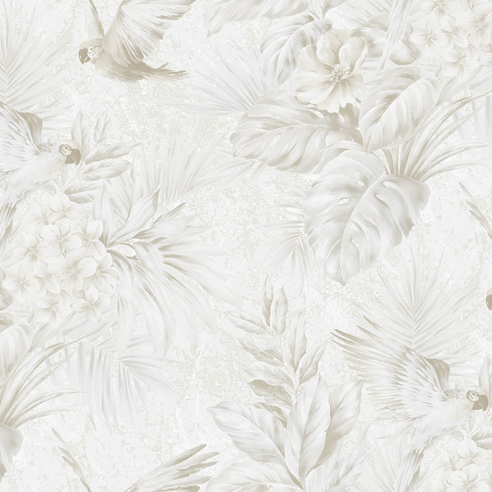 Wallpaper Parrot and Tropical Plant Trend - SW19905