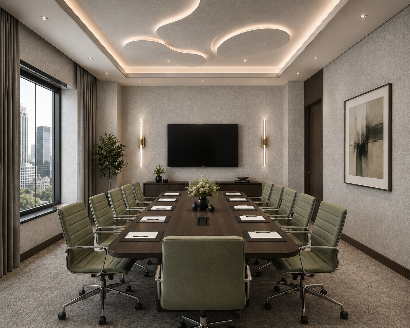 Modern Heather Commercial Vinyl Wallcoverings
