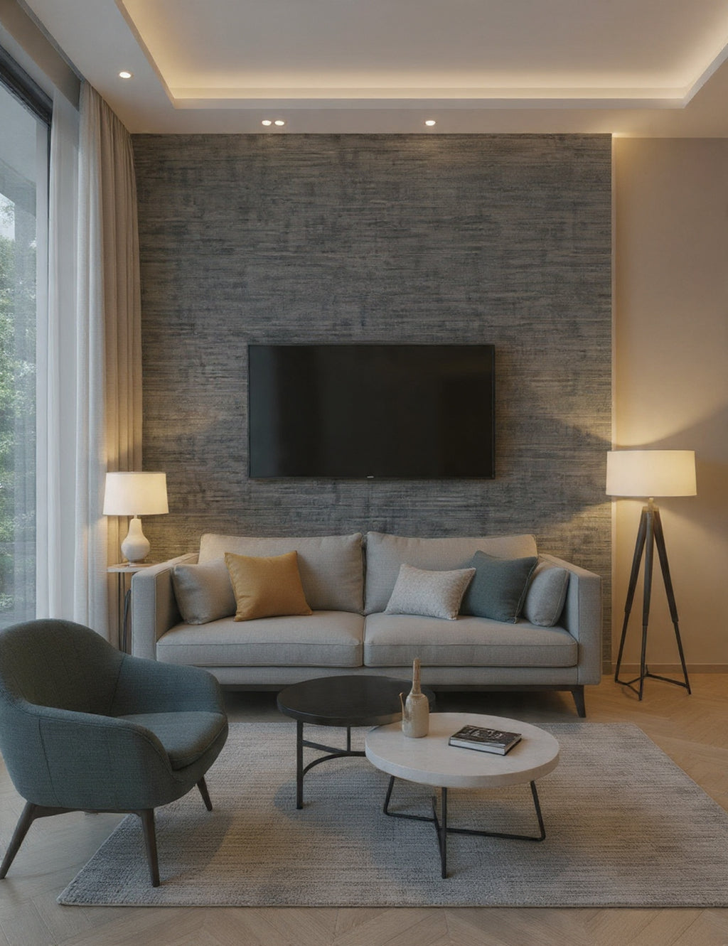 Slate Commercial Vinyl Wallcoverings